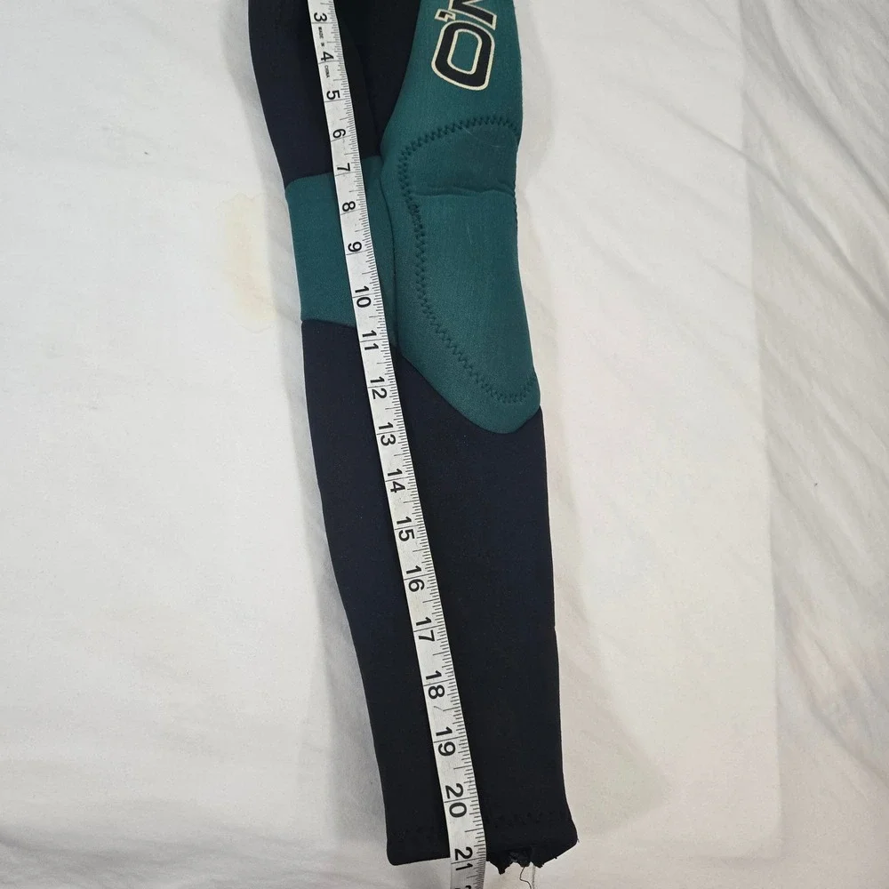Vintage ONeill Hammer Wetsuit Made‎ in USA 3x2mm Full Body Surf Dive Teal Size 4